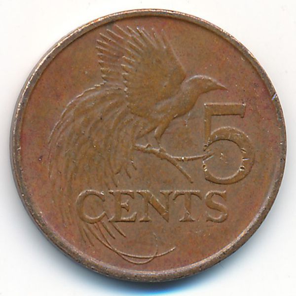 Тринидад и Тобаго, 5 центов (2012 г.)