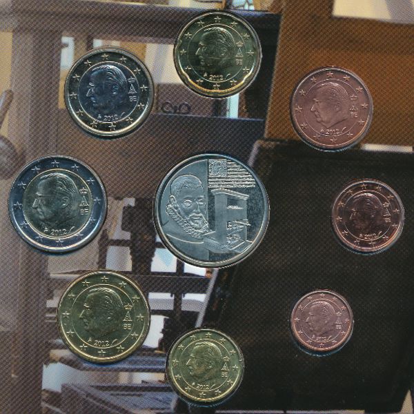 Бельгия, Набор монет (2012 г.)