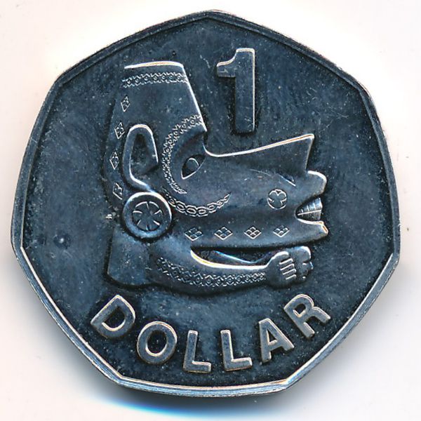 Соломоновы острова, 1 доллар (1980 г.)