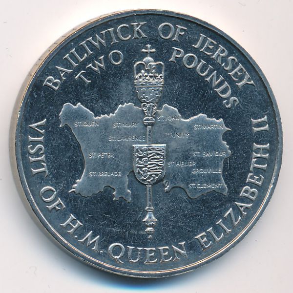 Джерси, 2 фунта (1989 г.)