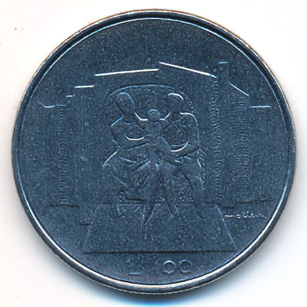 Сан-Марино, 100 лир (1976 г.)