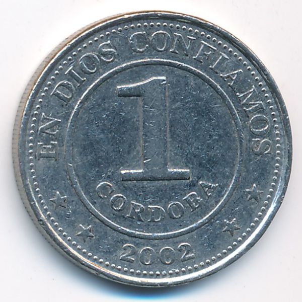 Никарагуа, 1 кордоба (2002 г.)