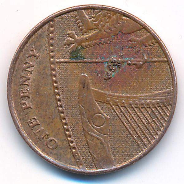 Великобритания, 1 пенни (2010 г.)