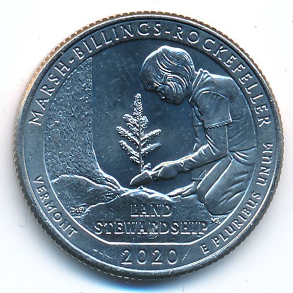 США, 1/4 доллара (2020 г.)
