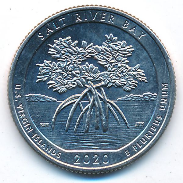 США, 1/4 доллара (2020 г.)