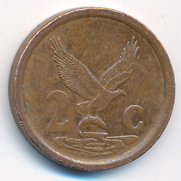 ЮАР, 2 цента (1996 г.)