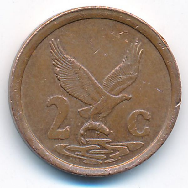 ЮАР, 2 цента (1997 г.)