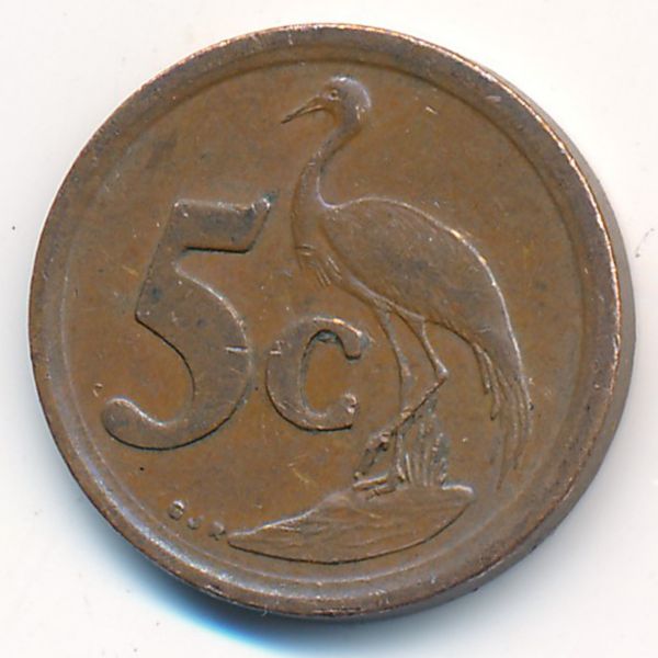 ЮАР, 5 центов (1994 г.)