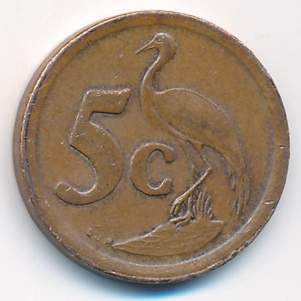 ЮАР, 5 центов (1994 г.)