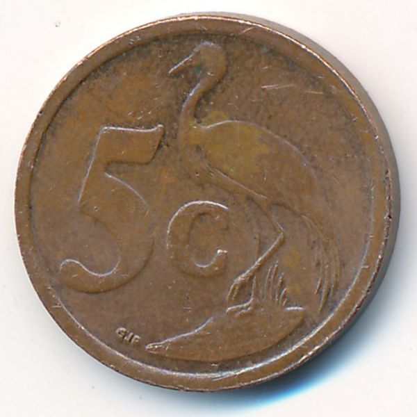 ЮАР, 5 центов (2006 г.)