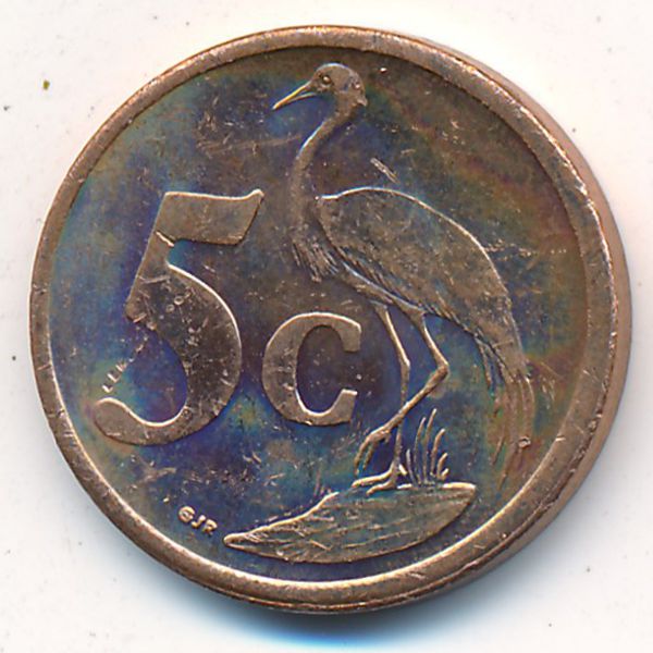 ЮАР, 5 центов (2010 г.)