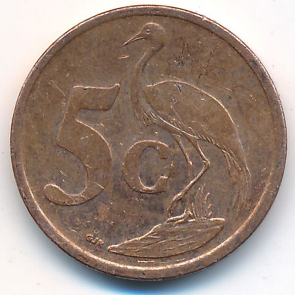 ЮАР, 5 центов (2010 г.)