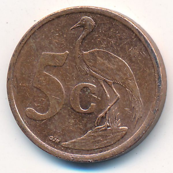 ЮАР, 5 центов (2010 г.)