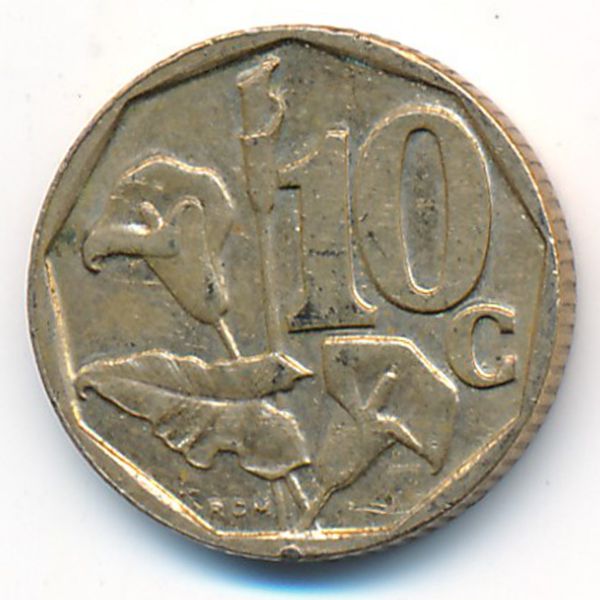 ЮАР, 10 центов (1997 г.)