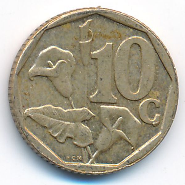 ЮАР, 10 центов (1998 г.)