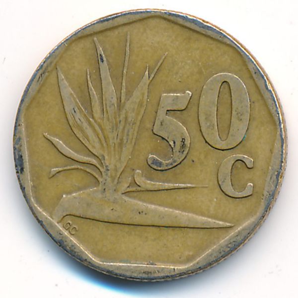 ЮАР, 50 центов (1991 г.)