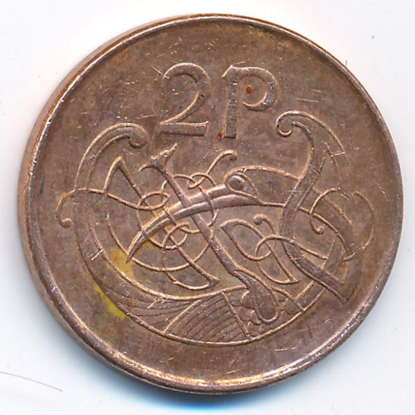 Ирландия, 2 пенса (1996 г.)