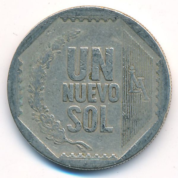 Перу, 1 новый соль (2001 г.)