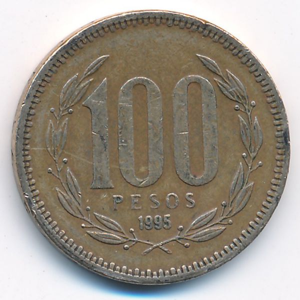 Чили, 100 песо (1995 г.)