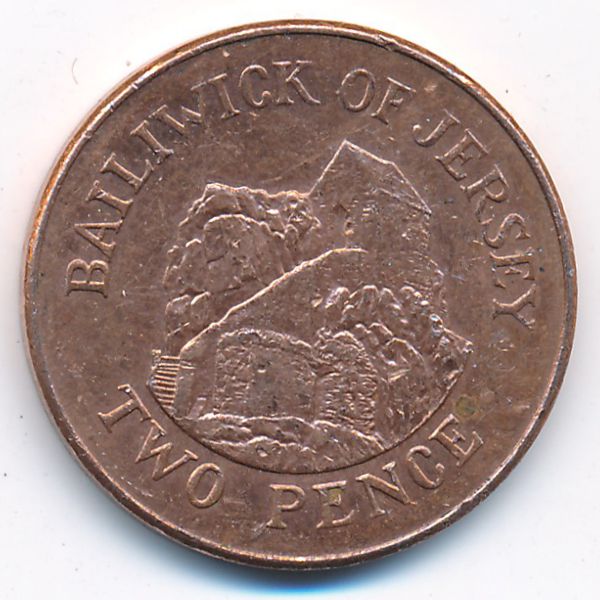 Джерси, 2 пенса (2016 г.)