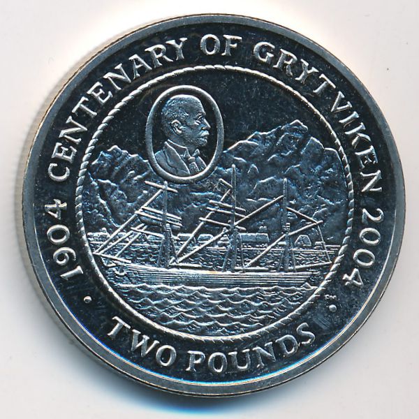 Южная Джорджия и Южные Сэндвичевы острова, 2 фунта (2004 г.)