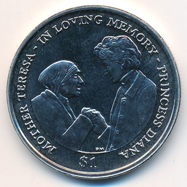 Виргинские острова, 1 доллар (2007 г.)