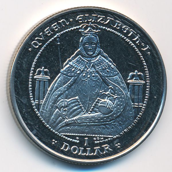 Виргинские острова, 1 доллар (2008 г.)