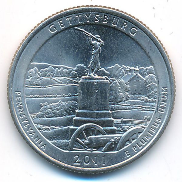 США, 1/4 доллара (2011 г.)