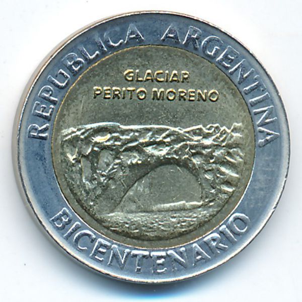 Аргентина, 1 песо (2010 г.)