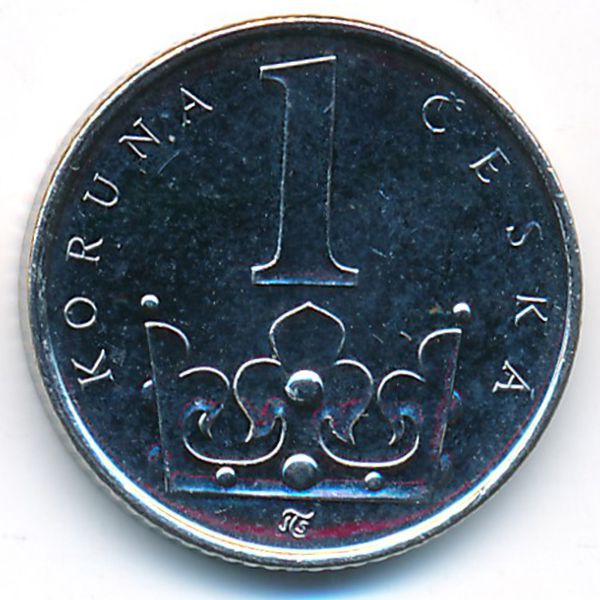 Чехия, 1 крона (2016 г.)
