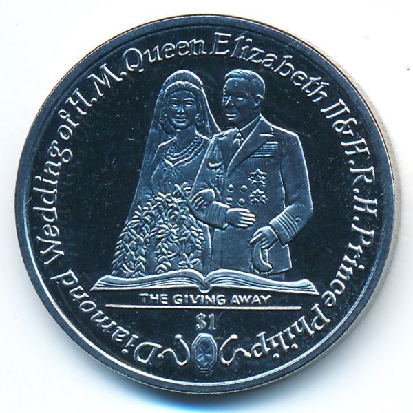 Виргинские острова, 1 доллар (2007 г.)
