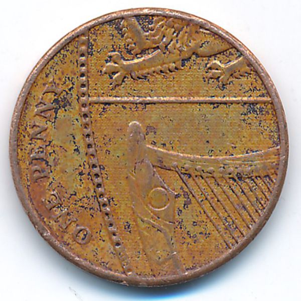 Великобритания, 1 пенни (2011 г.)