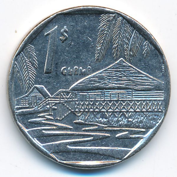 Куба, 1 песо (2000 г.)