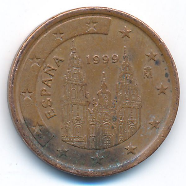 Испания, 5 евроцентов (1999 г.)