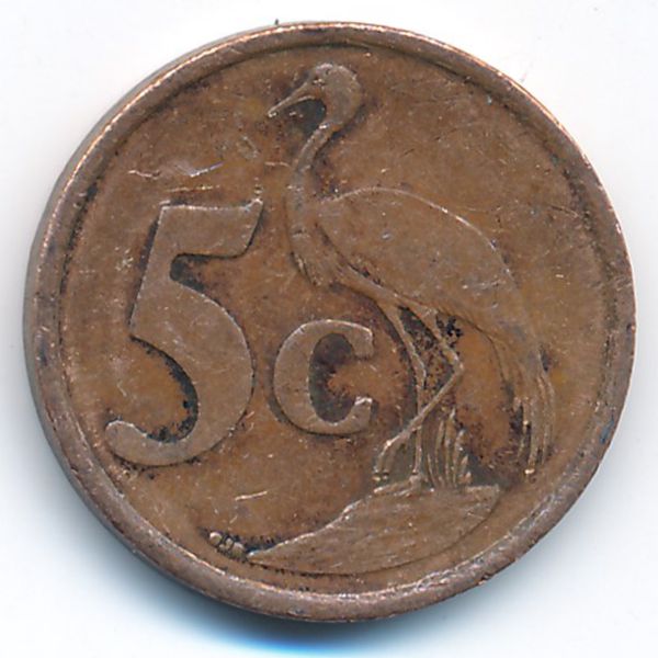 ЮАР, 5 центов (1999 г.)