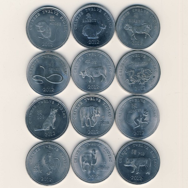 Сомалиленд, Набор монет (2012 г.)