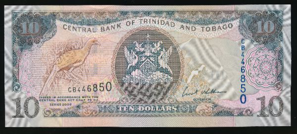 Тринидад и Тобаго, 10 долларов (2006 г.)