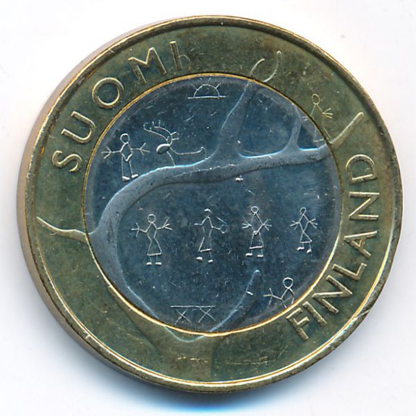 Финляндия, 5 евро (2011 г.)
