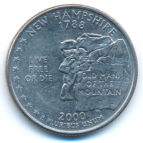 США, 1/4 доллара (2000 г.)