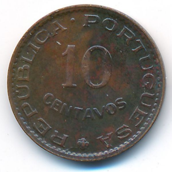Португальская Индия, 10 сентаво (1959 г.)