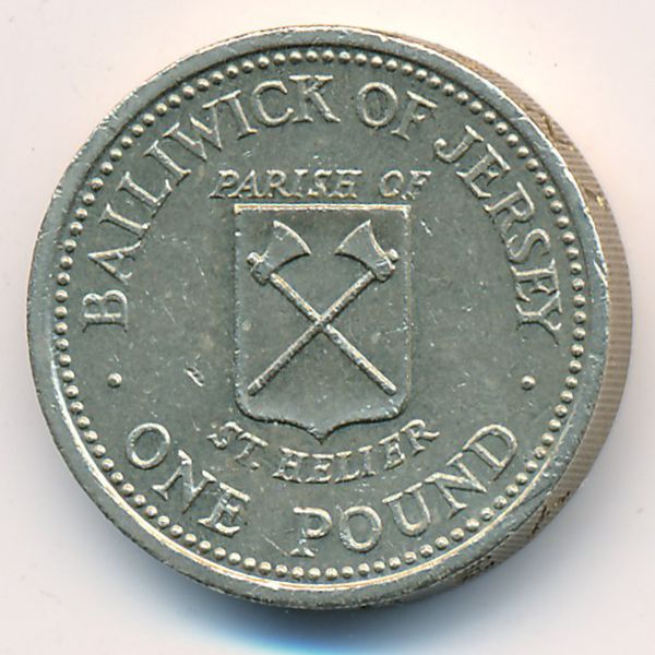 Джерси, 1 фунт (1983 г.)