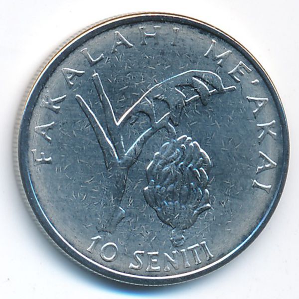 Тонга, 10 сенити (1981 г.)