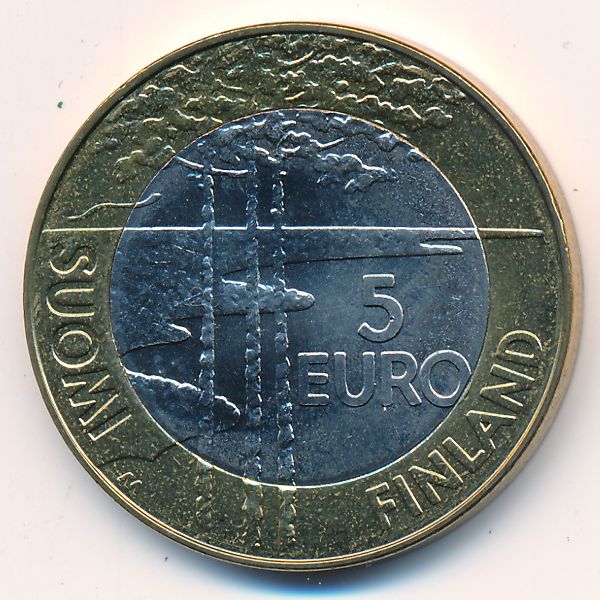 Финляндия, 5 евро (2003 г.)