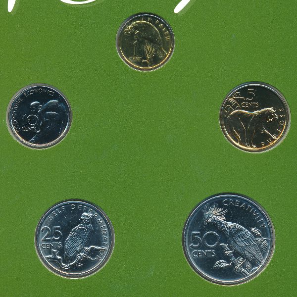 Гайана, Набор монет