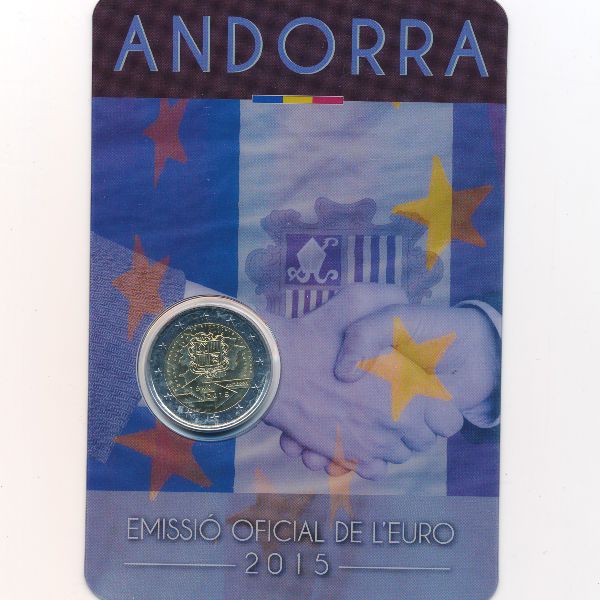 Андорра, 2 евро (2015 г.)