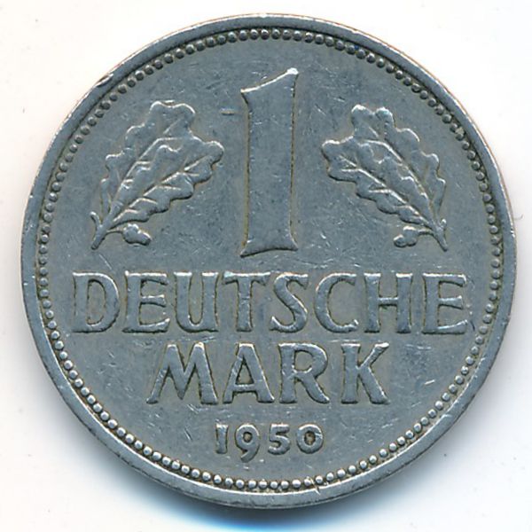 ФРГ, 1 марка (1950 г.)