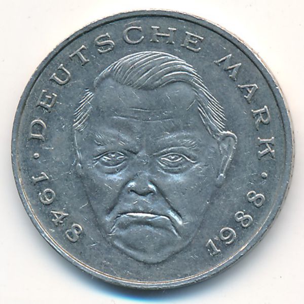 ФРГ, 2 марки (1990 г.)