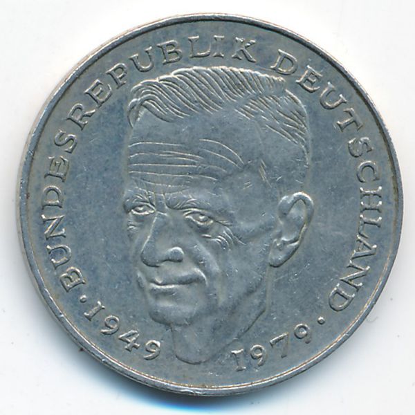 ФРГ, 2 марки (1988 г.)