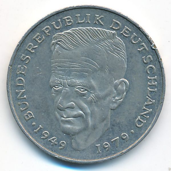 ФРГ, 2 марки (1988 г.)