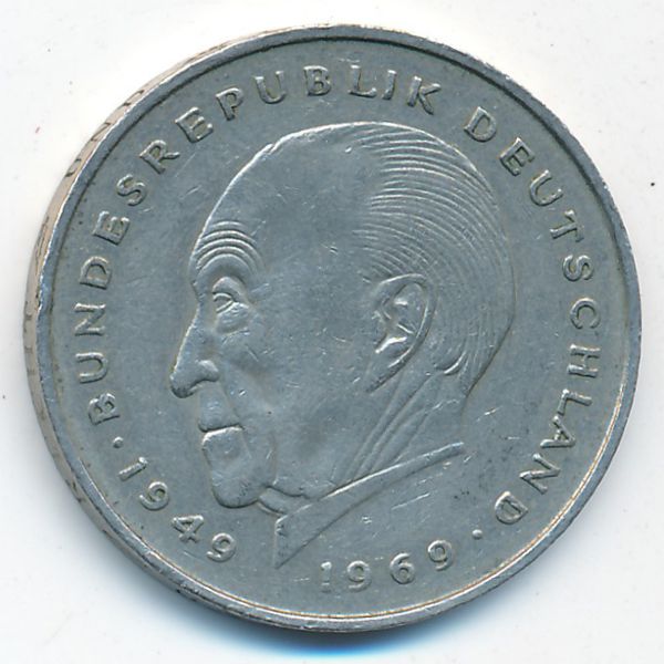 ФРГ, 2 марки (1977 г.)